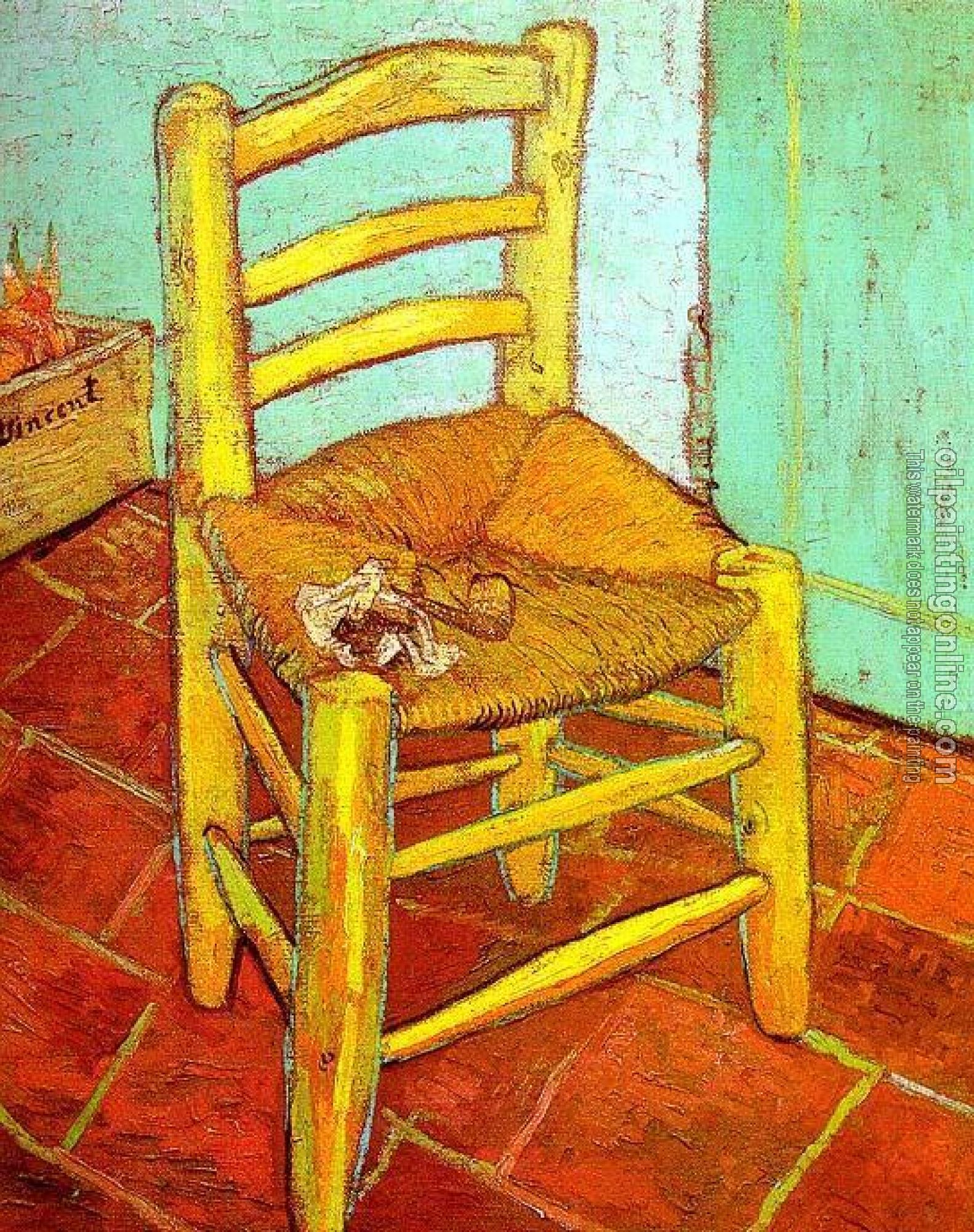 Gogh, Vincent van - Vincent's Chair with His Pipe